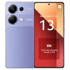 SMARTPHONE XIAOMI REDMI NOTE 13 PRO 6,67 4G 12GB RAM 512GB ROM LAVANDER PURPLE